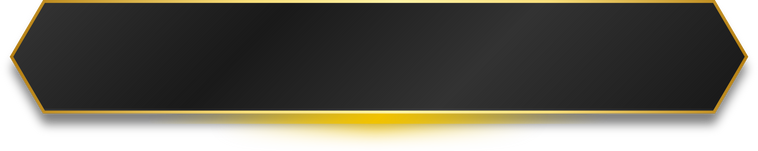 neon gold dark rectangle banner